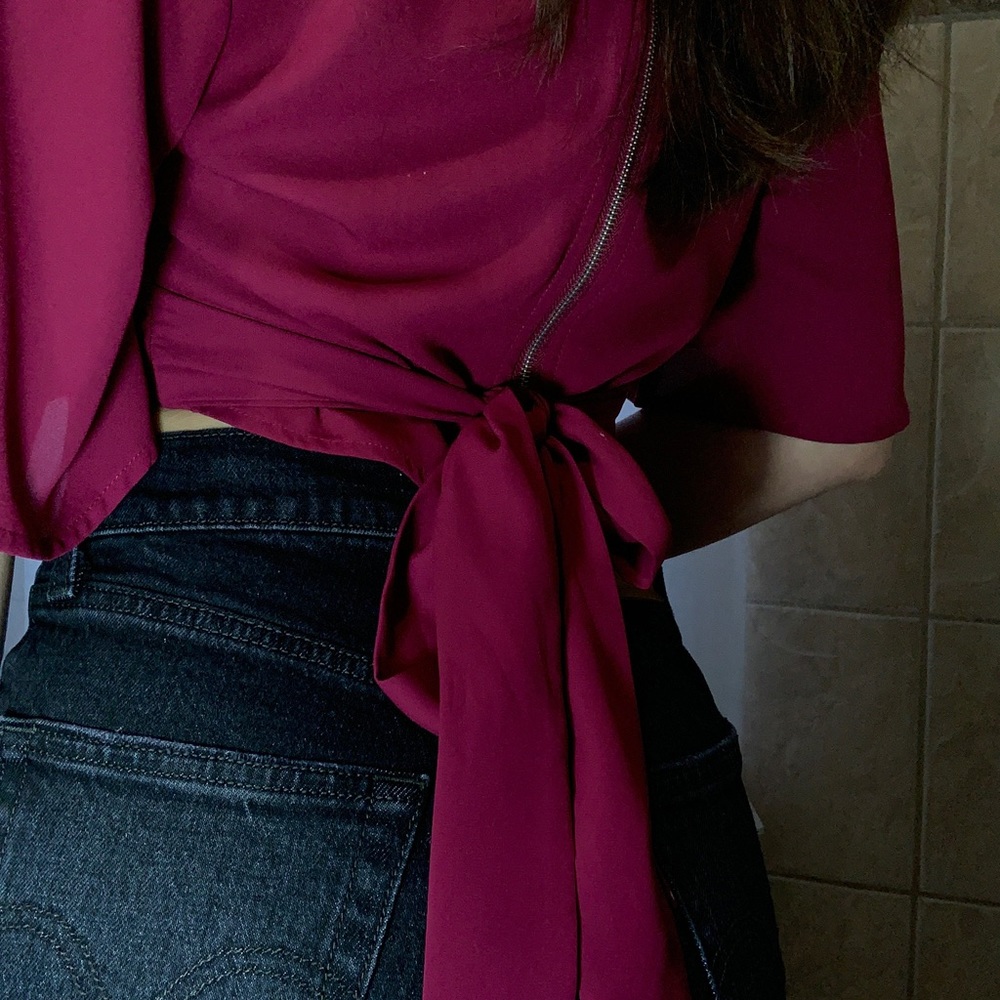 Tie back Top